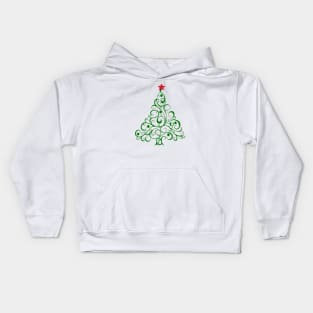 xmas tree Kids Hoodie